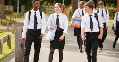 Secondary School Kids In Uniform Secondary School Kids In Uniform